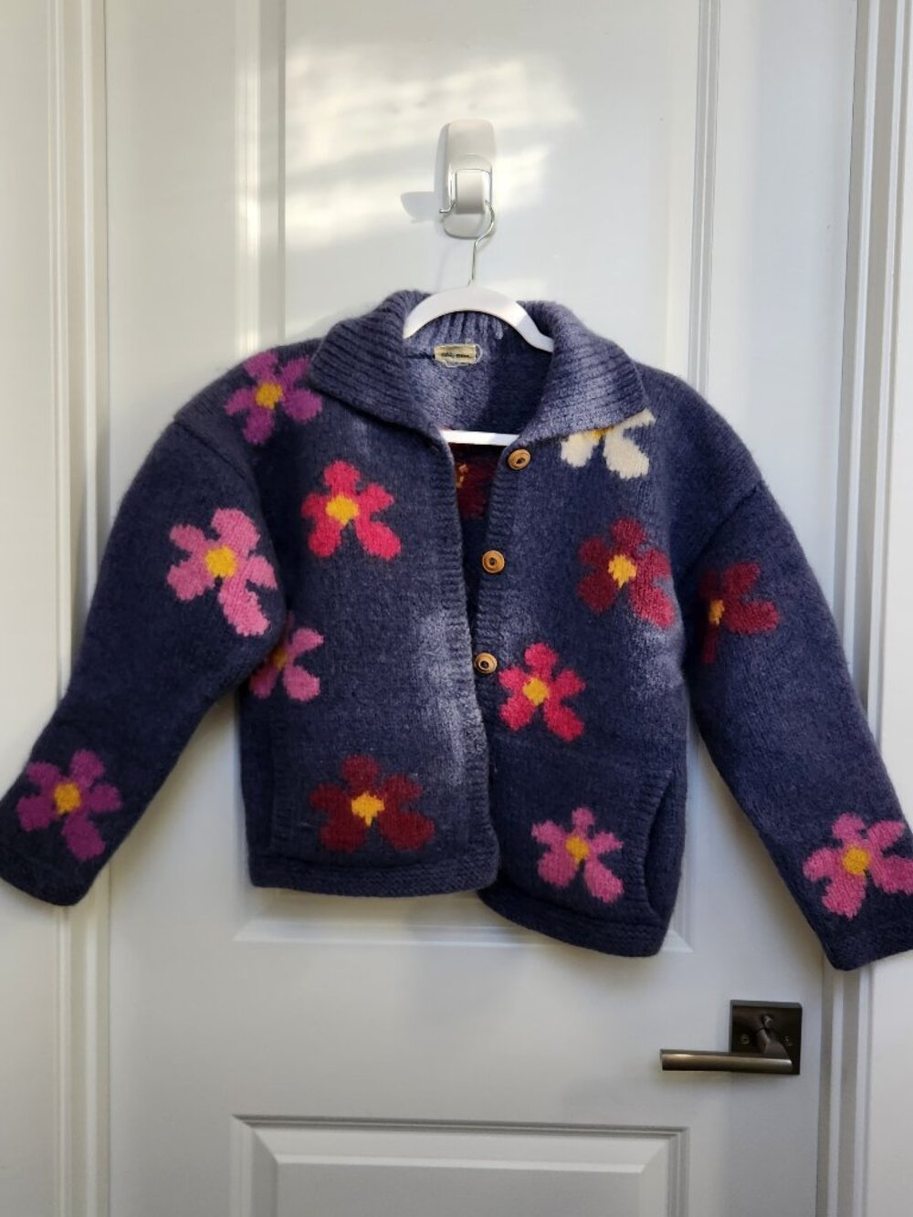 Vintage Pachamama Flower Cardigan